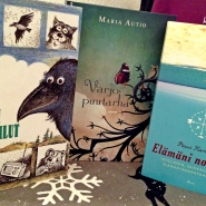 (FOTO: Finntastic) Meine Bücherausbeute vom finnischen Weihnachtsbasar. Links im Bild mein Fund aus der Bücherkiste.