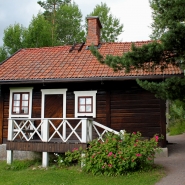 (FOTO: Finntastic) Die Sauna hat Aino selbst entworfen.