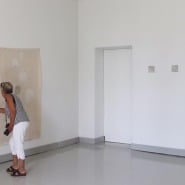 (PHOTO: Valentina Carini) This picture shows the interactive ins situ art installation of Valentina, shown in an art exhibition at the Hovinkartano Art Centre.