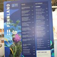 (FOTO: Finntastic) Unter dem Motto "Aus der Wildnis" gab es in Teemu Kaijanens Messe-Restaurant  am finnischen Pavillion eine riesen Auswahl an ostfinnischen Spezialitäten.