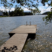 (FOTO: Finntastic) Pekka Halonen ging gerne im Tuusulanjärvi schwimmen, vor allem nach der Sauna.