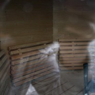 (FOTO: Mikael Diehl) Typisch Finnland - Auch das kleine Ausflugsboot hat im Heck eine eigene Sauna!