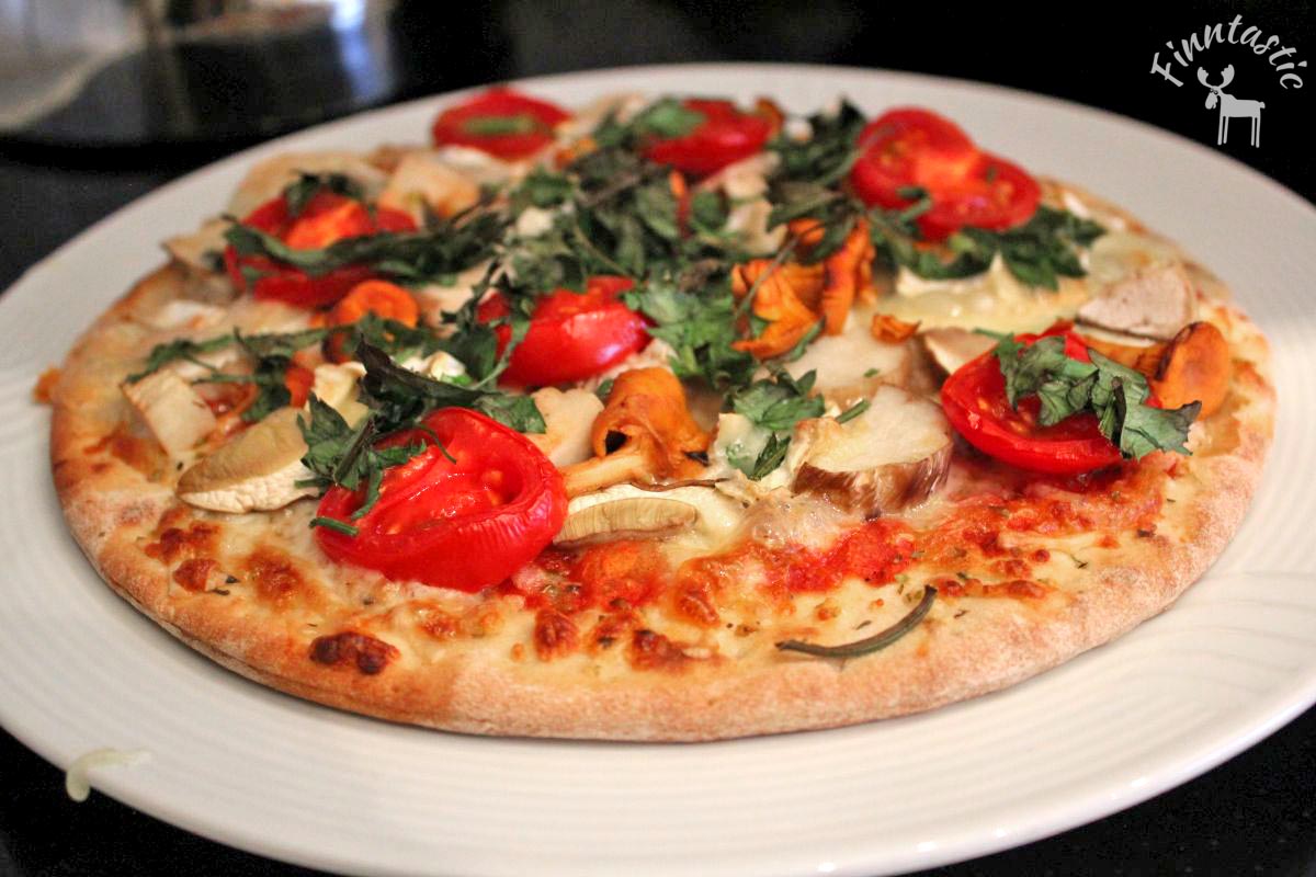 (FOTO: Finntastic) Die Pizza ist fertig, wenn sie richtig schön goldbraun gebacken ist.