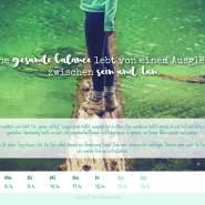 (FOTO: Lagomera) Der Lagomera-Wochenkalender 2019 hält viele tolle Tipps und Übungen parat, um Dich bei Deinem Lagom-Weg zu unterstützen.