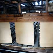 (FOTO: Inken Paletta, Finntastic) So wurden die Papierblätter damals zum Trocknen aufgehängt. 