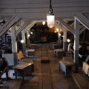 (FOTO: Inken Paletta, Finntastic) Blick in die ehemalige Produktonshalle. Hier fühlt man sich, als würde man in die Vergangenheit reisen. 