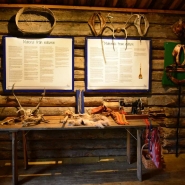 (FOTO: Liane Gruda) Im Museum der Nutti Sámi Siida bekommt man einen tollen Einblick in die Kultur der Samen.