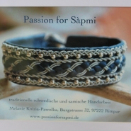(FOTO: Finntastic) Melanie von Passion for Sàpmi stellt traditionellen Sami-Schmuck her.