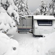 (FOTO: Lagomera) Wintercampen in Schweden - eine Herausforderung
