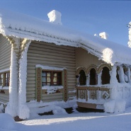 (FOTO: Matti Björninen) Die Keisarinmaja (Kaiserhütte) beherbergt im Sommer ein Museum.