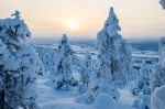 (FOTO: Matti Björninen) Die Landschaft von Ylitornio verwandelt sich im Winter in ein Winterwonderland.