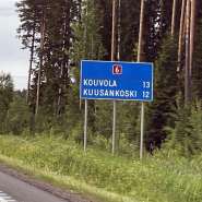(FOTO: Inken Paletta, Finntastic) On the Road to Kouvola in der Region Kymenlaakso. 