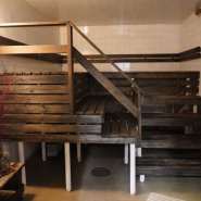 (FOTO: Inken Paletta, Finntastic) In der Sauna an den Voikka-Stromschnellen kann man richtig gut entspannen. 