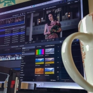 (FOTO: Dark Ride Brothers) Der Dreh ist im Kasten: Videoproduzent der Hardrock-Szene, Ville Ristolainen, verleiht dem Musikvideo "Wasted Sundays" den letzten Schliff.