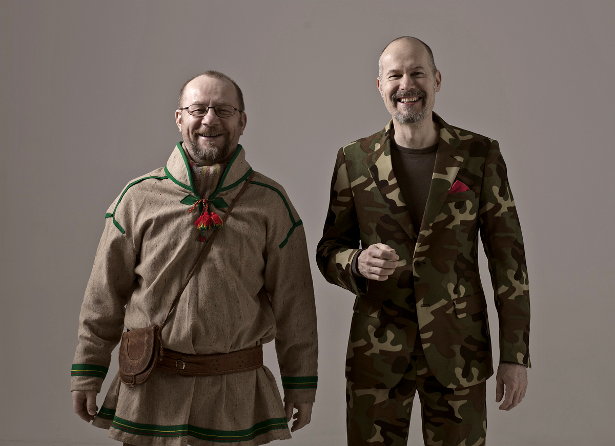 (FOTO: Matti Berg) Das finnische Ausnahme-Duo Wimme & Rinne ist berühmt für seinen Mix aus traditionellem Joik und experimenteller Musik jenseits des Mainstreams.