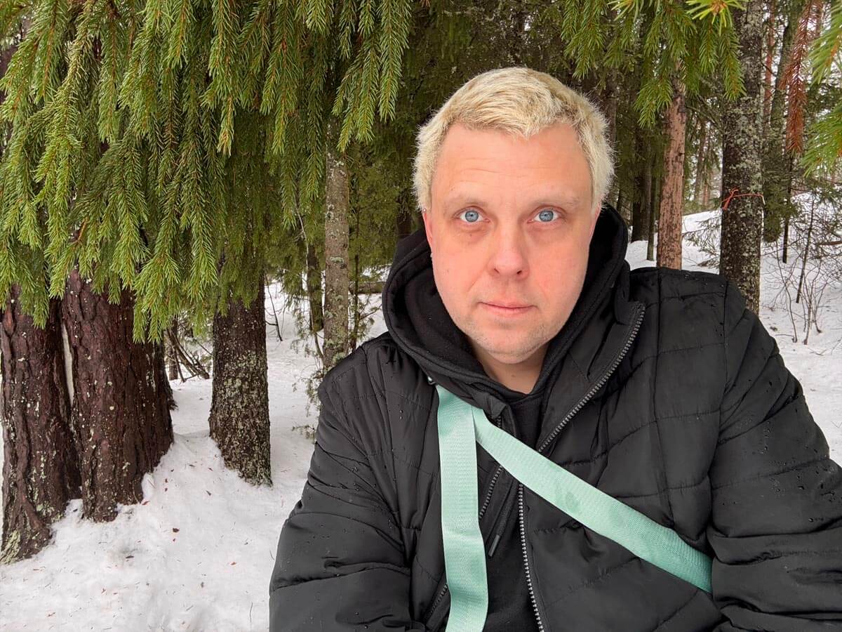 (FOTO: Enrico Düwel) Enrico packte in der Coronazeit seine Koffer und wanderte nach Finnland auf. Mittlerweile fühlt er sich in Südfinnland wie zu Hause. 