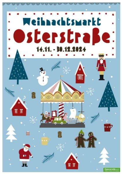 Flyer Weihnachtsmarkt HH Osterstraße