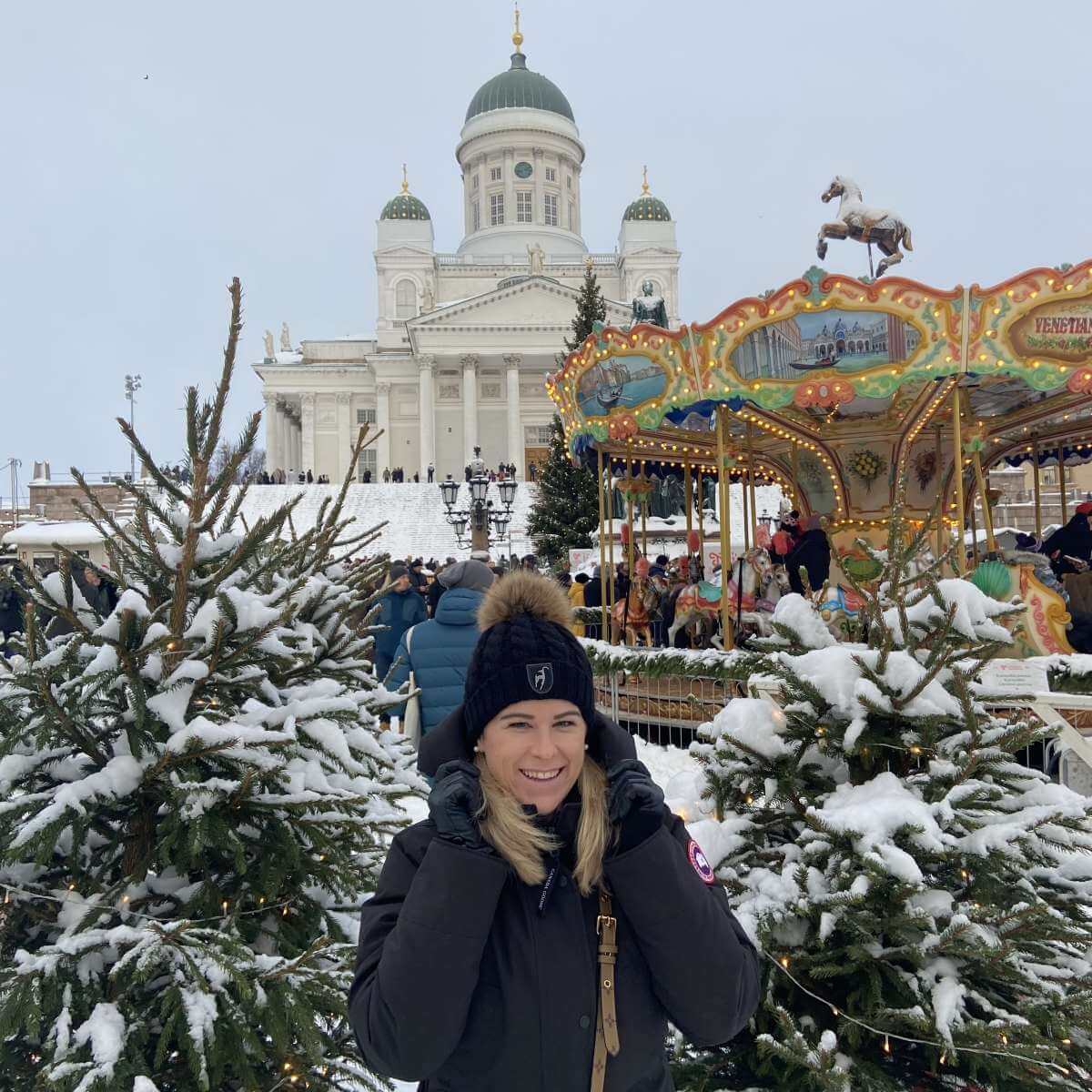 (FOTO: Iris Mönkkönen) Ob Winter oder Sommer, Iris Mönkkönen fühlt sich in Finnland genauso zu Hause, wie in Vorarlberg in Österreich.