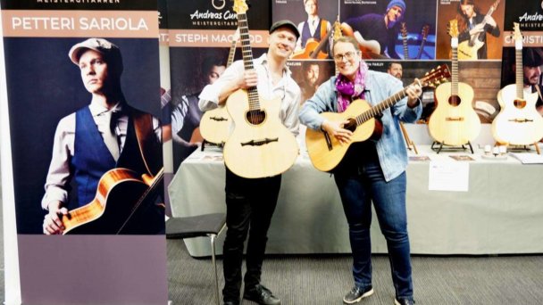 Petteri Sariola und Inken von Finntastic