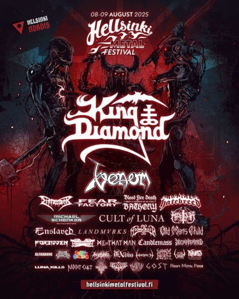 Plakat Hellsinki Metal Festival 2025