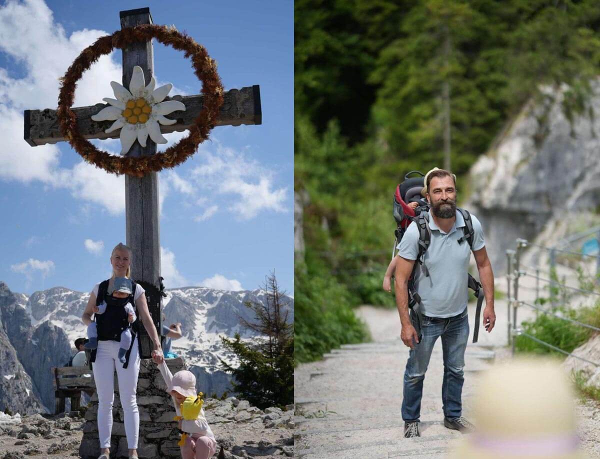 Collage Annika und Axel - Alpen Edelweiss
