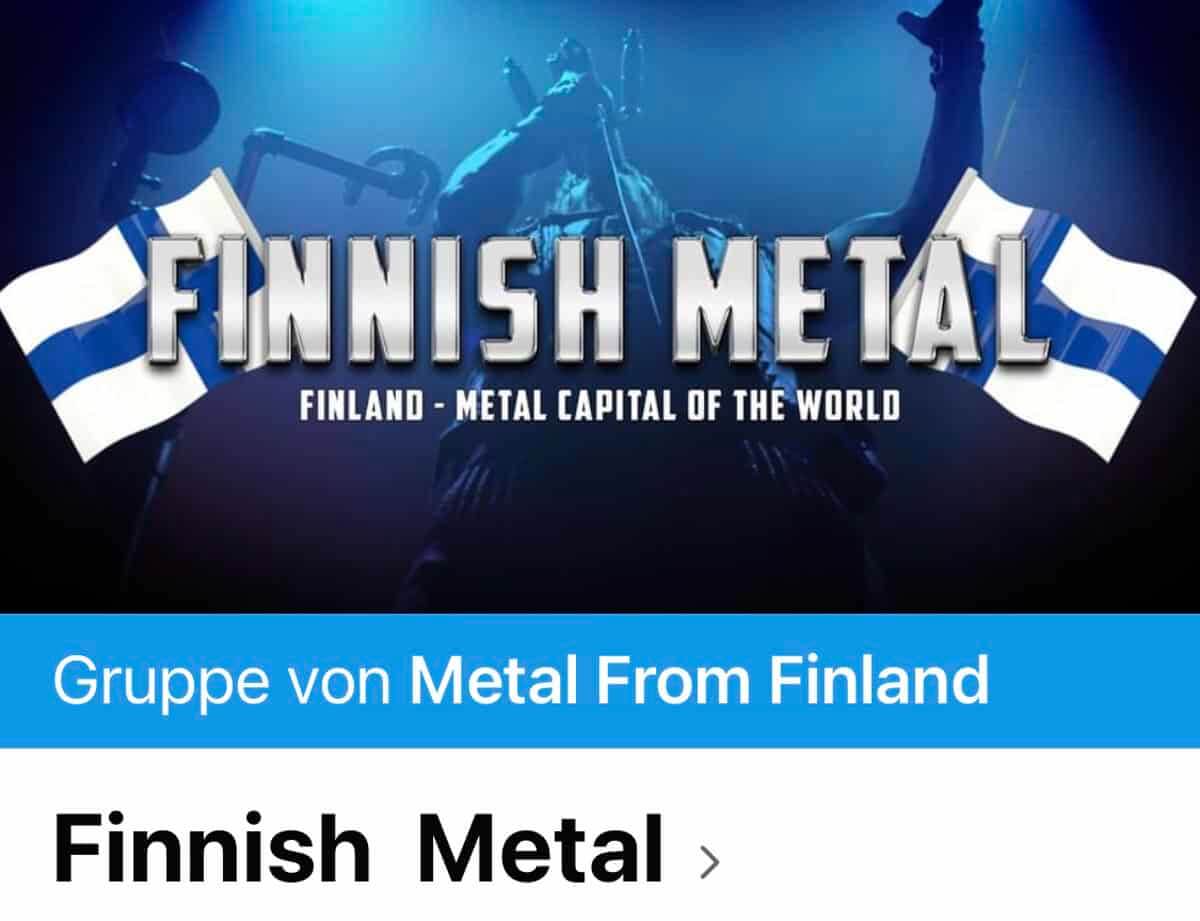 Metal from Finland Facebook Group