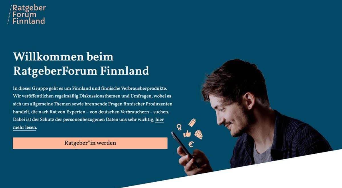 RatgeberForum Finnland Screenshot
